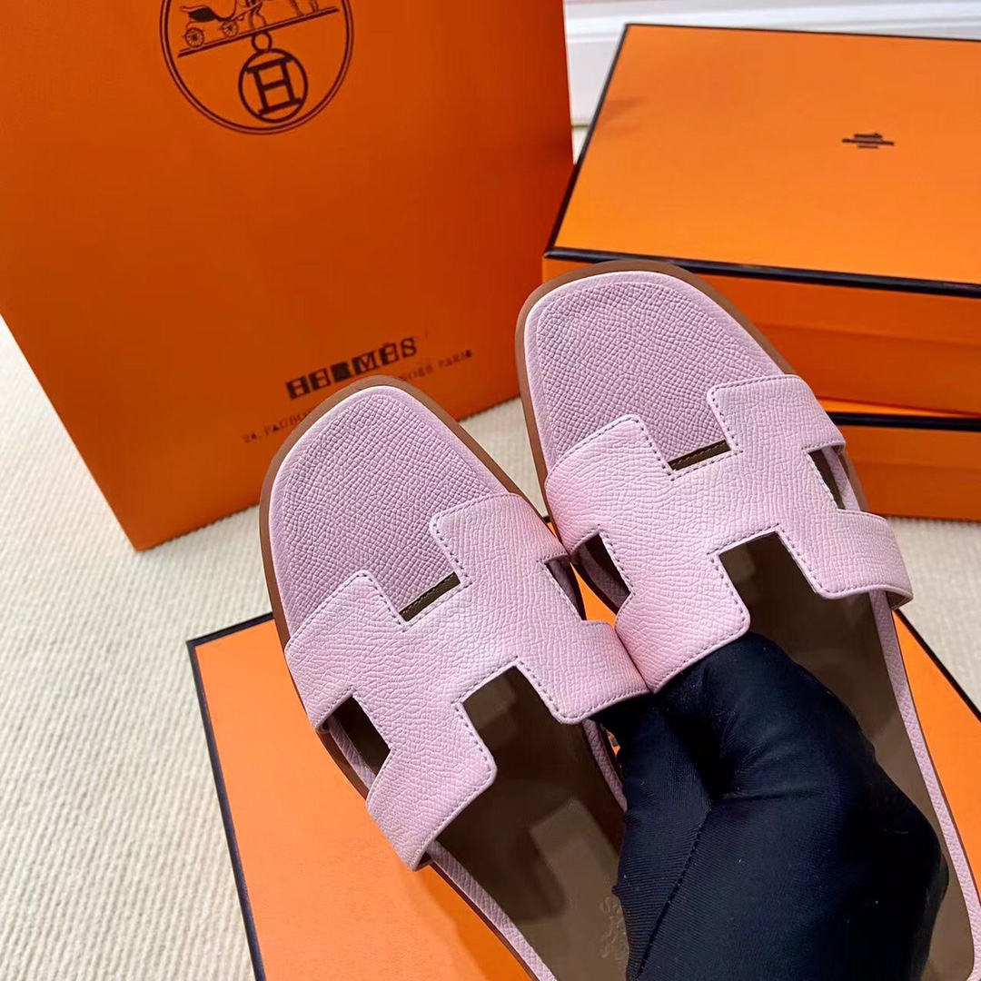 에르메스 올수공 오란 슬리퍼 샌들 앱송 53